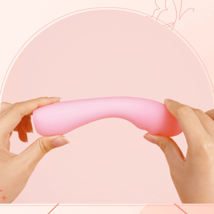 Вібратор для точки G BeYourLover Cloud IPO, рожевий, 15,3 × 3,6 см