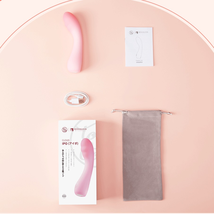 Вібратор для точки G BeYourLover Cloud IPO, рожевий, 15,3 × 3,6 см
