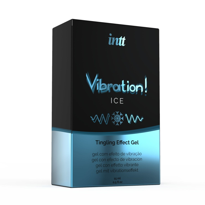 Рідкий вібратор Intt Vibration Ice (15 мл) (м'яте паковання!!!)