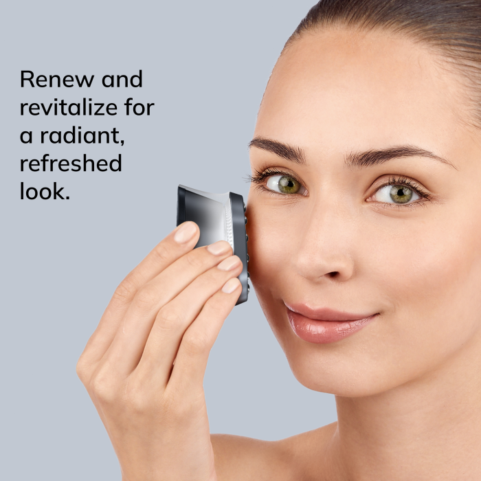 Антивіковий LED-випромінювач для відновлення шкіри обличчя GESKE Anti-Aging Skin Renewer 9в1 black