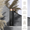 Ручка-масажер для обличчя з рожевим кварцом GESKE SmartAppGuided Sonic Rose Quartz LED Depuffing Pen 8in1 gray