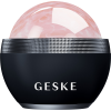 Кульковий масажер з рожевим кварцом GESKE SmartAppGuided Rose Quartz Depuffing Sphere 7in1 black