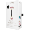 Ролер-масажер для обличчя та тіла з рожевим кварцом GESKE SmartAppGuided Rose Quartz Face & Body Roller 5in1 gray
