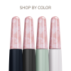 Ручка-масажер для обличчя з рожевим кварцом GESKE SmartAppGuided Rose Quartz & Depuffing Pen 6in1 starlight