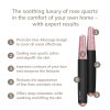 Ручка-масажер для обличчя з рожевим кварцом GESKE SmartAppGuided Double-Sided Rose Quartz Depuffing Pen 7в1 gray