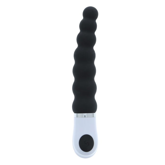 Анальний вібратор Dream Toys Essentials P-Spot Caterpillar, чорний, 15 × 2,5 см