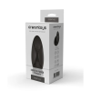 Мастурбатор з вібрацією Dream Toys Essentials, відкритий, нереалістичний, чорний, 13 см