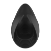 Мастурбатор з вібрацією Dream Toys Essentials, відкритий, нереалістичний, чорний, 13 см