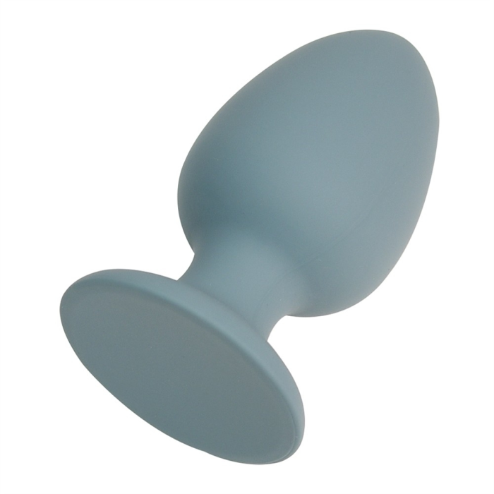 Анальна пробка Dream Toys Nude сіра, 8 х 4 см