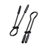 Затискачі для сосків Guilty Pleasure Tassel Tease Clamps, чорно-золоті