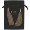 Затискачі для сосків Guilty Pleasure Tassel Tease Clamps, чорно-золоті