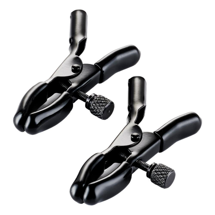 Затискачі для сосків Guilty Pleasure Draped Desire Clamps, чорно-золоті