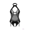 Боді Obsessive Dominna crotchless teddy S/M