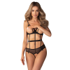 Боді Obsessive Euridia crotchless teddy XL/2XL