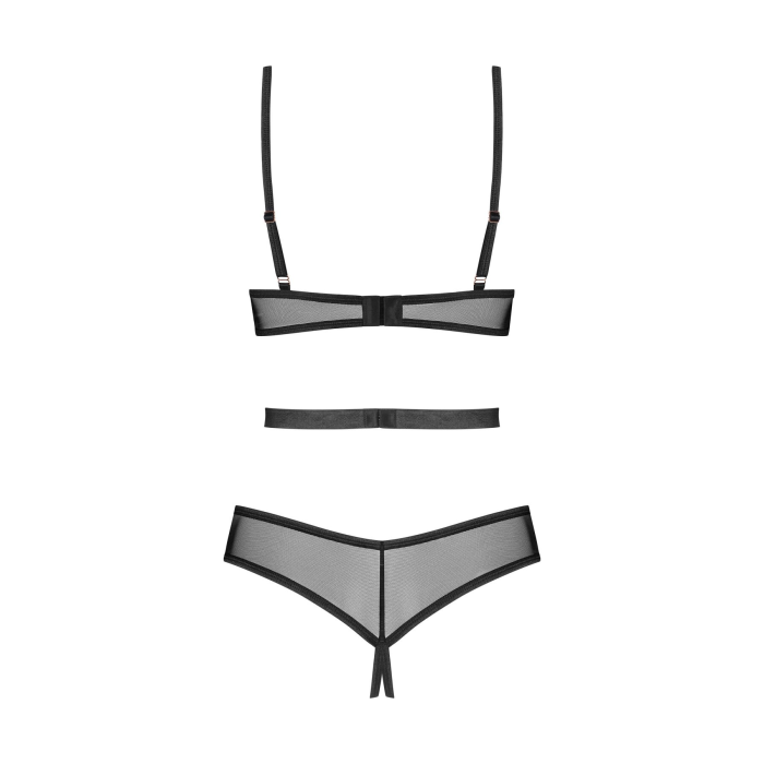 Боді Obsessive Euridia crotchless teddy XL/2XL