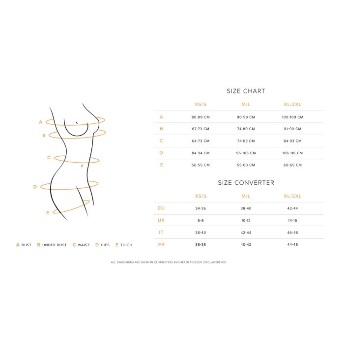 Трусики Obsessive Euridia thong XS/S