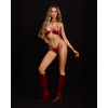 Комплект Obsessive Inferro 2-pcs set S/M/L