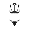 Комплект Obsessive Roccele 2-pcs crotchless set S/M