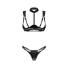 Комплект Obsessive Roccele 2-pcs crotchless set 2XL/3XL