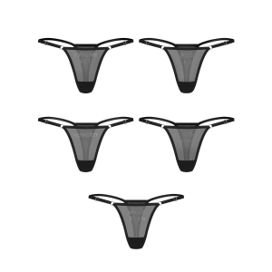Набір трусиків Obsessive Violami 5-pack thong L/XL