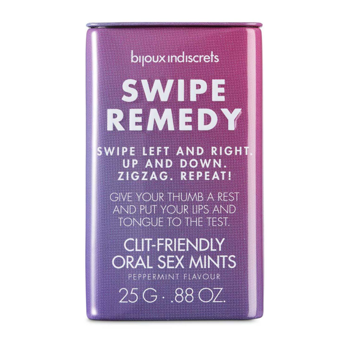 Розпродаж! М'ятні цукерки Bijoux Indiscrets Swipe Remedy – clitherapy oral sex mints термін 11.04.26