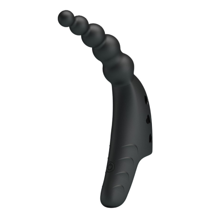 Вібратор на палець Pretty Love Honey Finger, чорний, 12,2 × 2,1 см