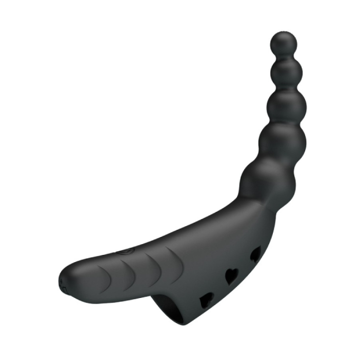 Вібратор на палець Pretty Love Honey Finger, чорний, 12,2 × 2,1 см