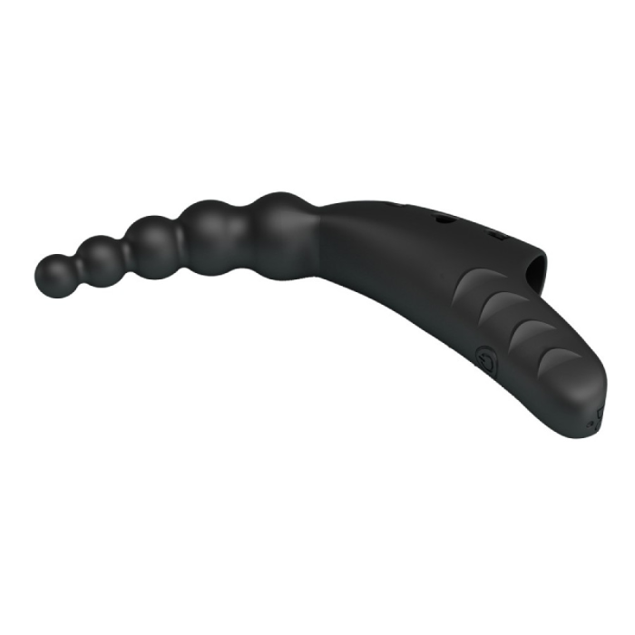 Вібратор на палець Pretty Love Honey Finger, чорний, 12,2 × 2,1 см