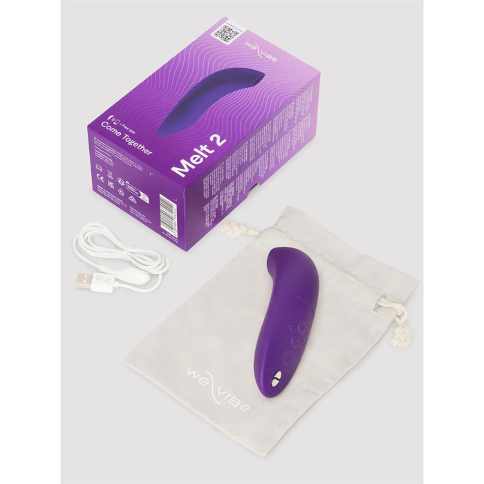 Вакуумний смарт-стимулятор для пар We-Vibe Melt 2 Purple