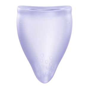 Менструальна чаша Fun Factory FUN CUP SIZE B Purple, багаторазова, діаметр 4,3 см, об’єм 30 мл