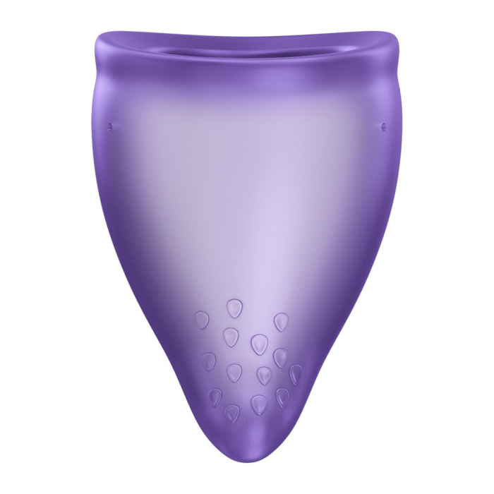 Менструальна чаша Fun Factory FUN CUP SIZE B Black Currant, багаторазова, діаметр 4,3 см, об’єм 30 мл