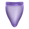 Менструальна чаша Fun Factory FUN CUP SIZE A Black Currant, багаторазова, діаметр 4 см, об’єм 20 мл
