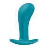 Анальна пробка Fun Factory BOOTIE L Aquamarine, діаметр 3,8 см, тонкий обмежувач