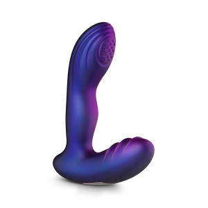 Анальна вібропробка з пульсацією Hueman - Galaxy Tapping Buttplug