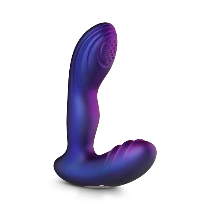 Анальна вібропробка з пульсацією Hueman - Galaxy Tapping Buttplug