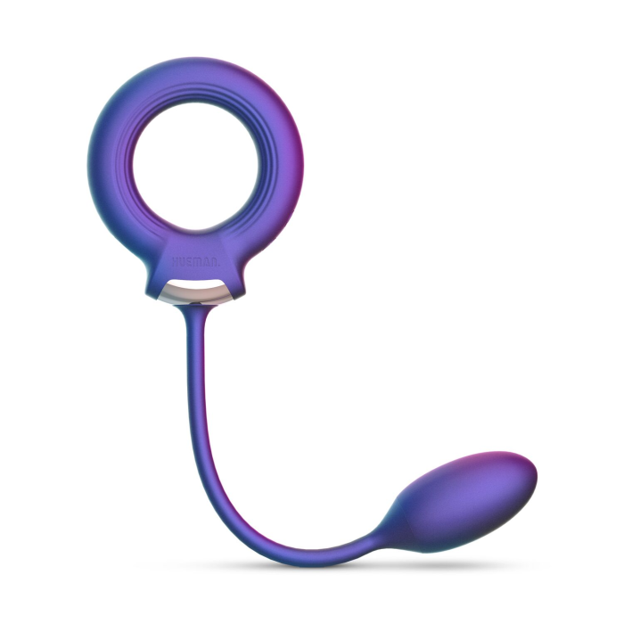Ерекційне віброкільце з віброяйцем Hueman - Eclipse Anal Vibrator