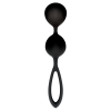 Вагінальні кульки Toyz4Lovers Blackberries Pussy, чорні, 17 × 3 см