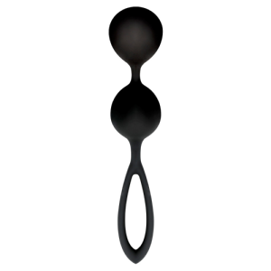 Вагінальні кульки Toyz4Lovers Blackberries Pussy, чорні, 17 × 3 см