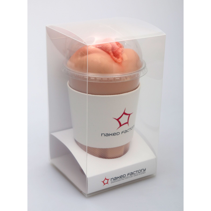 Мастурбатор-вагіна Naked Factory Cup Sleeve V–3, наскрізний