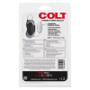 Вібратор-яйце з дротовим пультом COLT Xtreme, сріблястий, 5,7 × 2,5 см