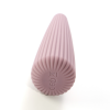 Вібратор для клітора Sweet Em Cone у формі конуса, ребристий, фіолетовий, 12,8 × 3,8 см