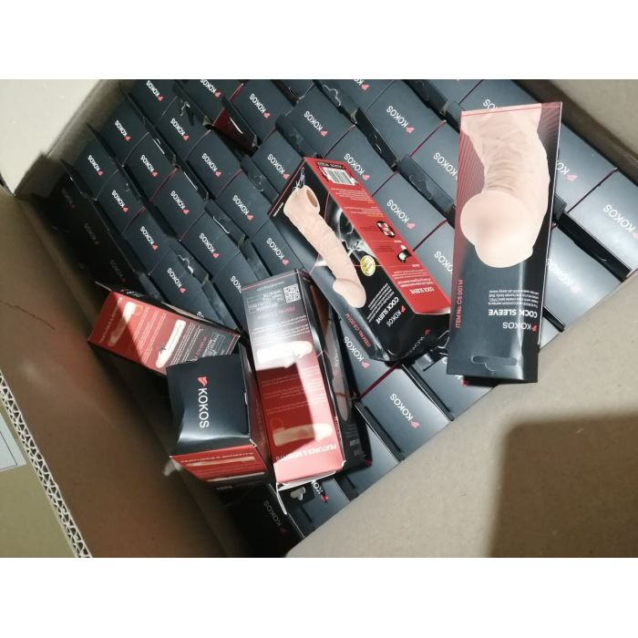 Насадка на член Kokos Cock Sleeve CS 001 M (м'ята упаковка!!!)