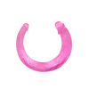 Двосторонній фалоімітатор BAILE Double Dones, рожевий, 42 × 3,5 см