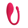 Віброяйце Romance Undine Vibro-Bullet силіконове, з додатком, рожеве, 20,5 х 3,4 см