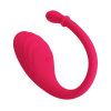 Віброяйце Romance Undine Vibro-Bullet силіконове, з додатком, рожеве, 20,5 х 3,4 см