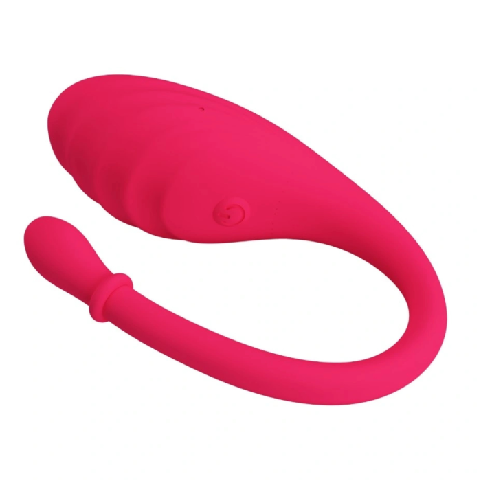 Віброяйце Romance Undine Vibro-Bullet силіконове, з додатком, рожеве, 20,5 х 3,4 см