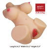 Мастурбатор-торс CRAZY BULL Emma, ​​реалістичний, 36 х 36 см