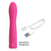 Мини вибратор-кролик Pretty Love Elivia, розовый, 17,2 х 3,4 см