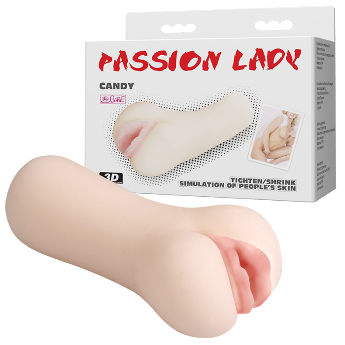 Мастурбатор вагіна BAILE Passion Lady Candy, реалістичний, 13,7 см