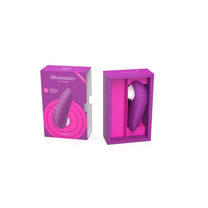 Вакуумний кліторальний стимулятор Womanizer Starlet 3 VIOLET (пошкоджене паковання!!!)